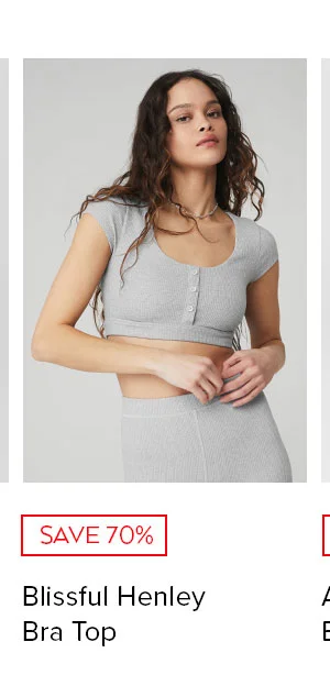 BLISSFUL HENLEY BRA TOP