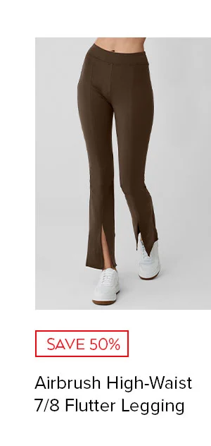 AIRBRUSH HIGH-WAIST 7/8 FLUTTER LEGGING