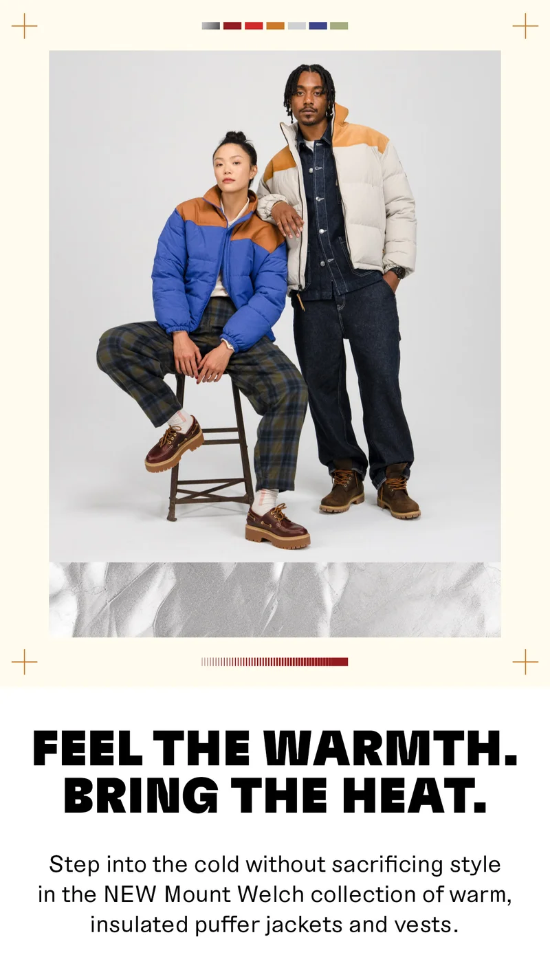 Feel the warmth. Bring the heat.