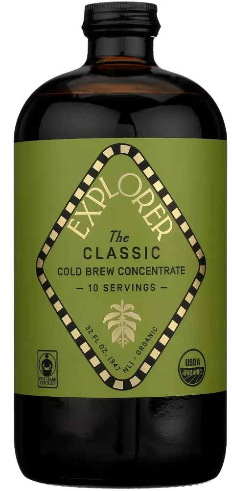 Image of Explorer The Classic Standard Caffeine Cold Brew Coffee Concentrate