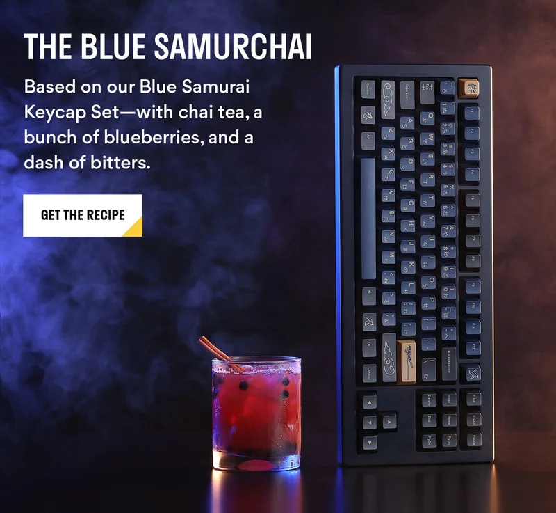 Drop Mocktails | The Blue Samurchai