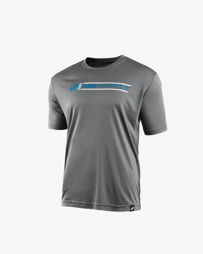 Image of Linear Strike Performance Tee (Grey)