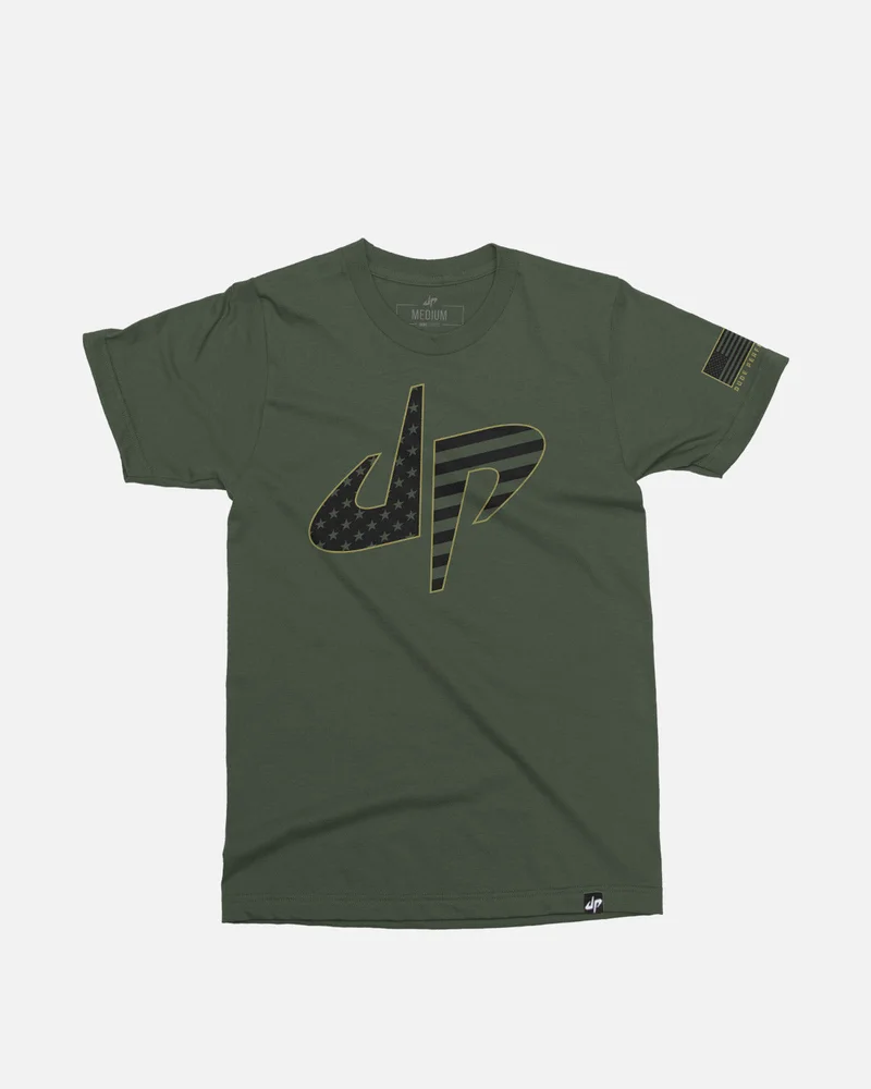 Image of Salute To Service Tee (Olive)
