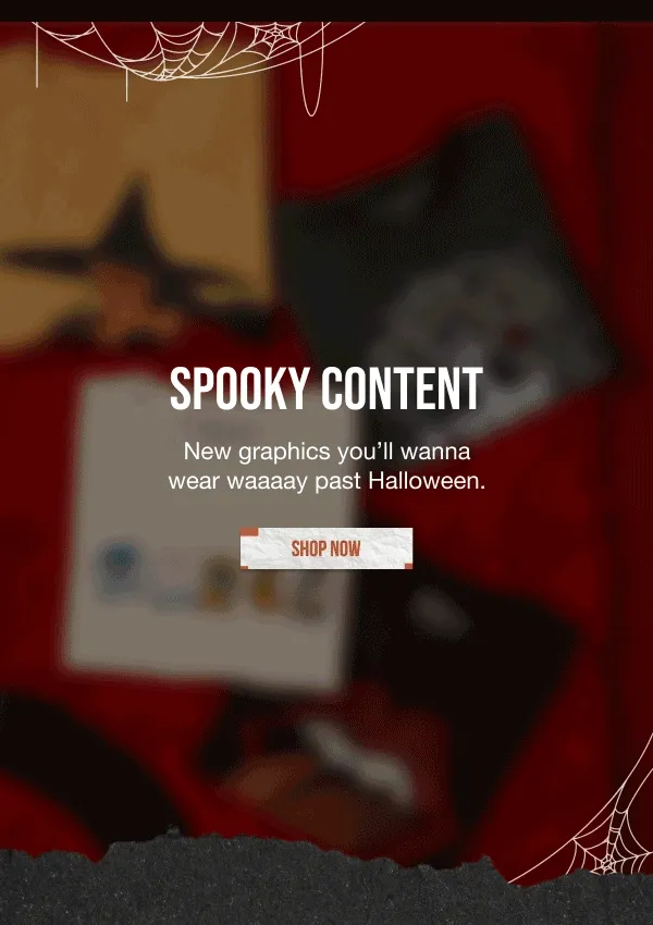 Spooky Content Shop Now