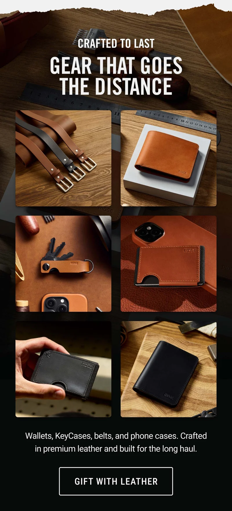 Crafted to Last | Gift with Leather