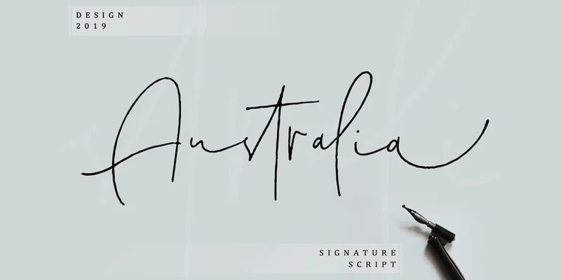 Australia Signature