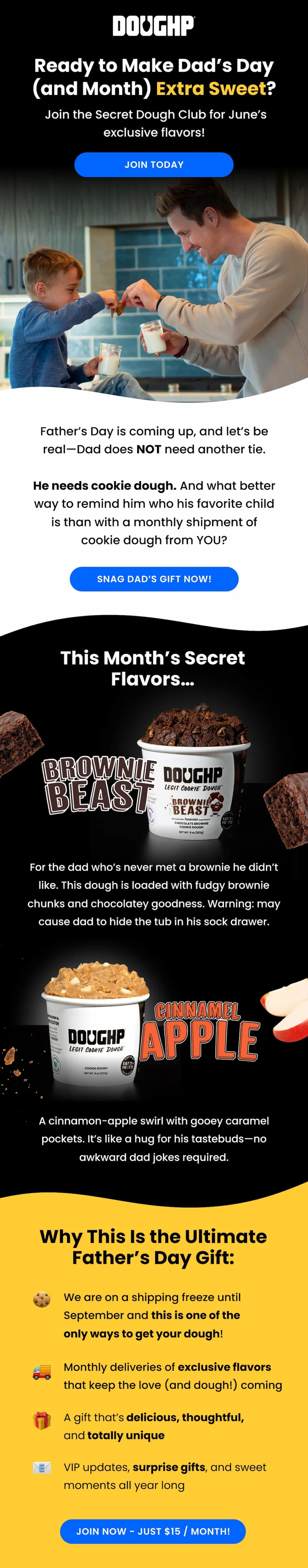 June’s Secret Dough Club: The Father’s Day surprise he’ll actually want