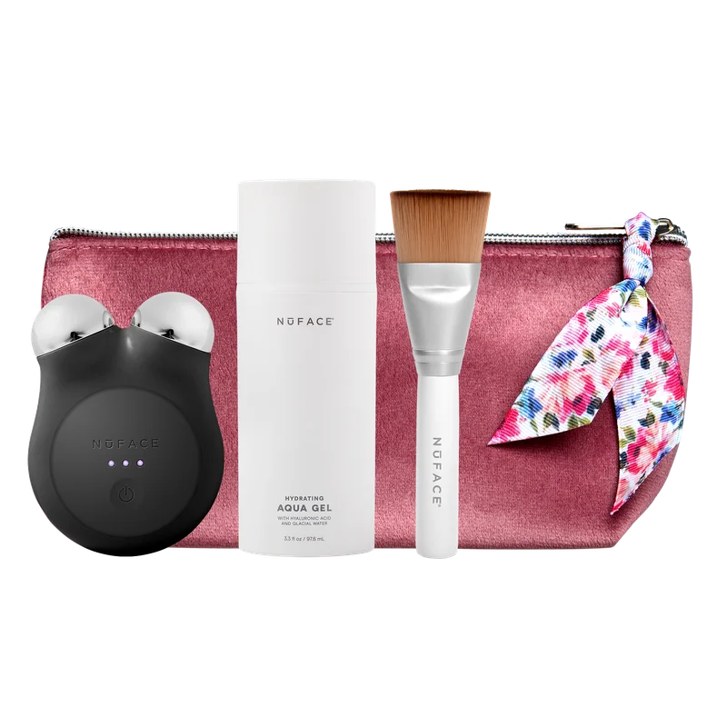 Image of MINI+ Deluxe Rose Starter Kit - Smart On-the-Go Facial Toning Kit