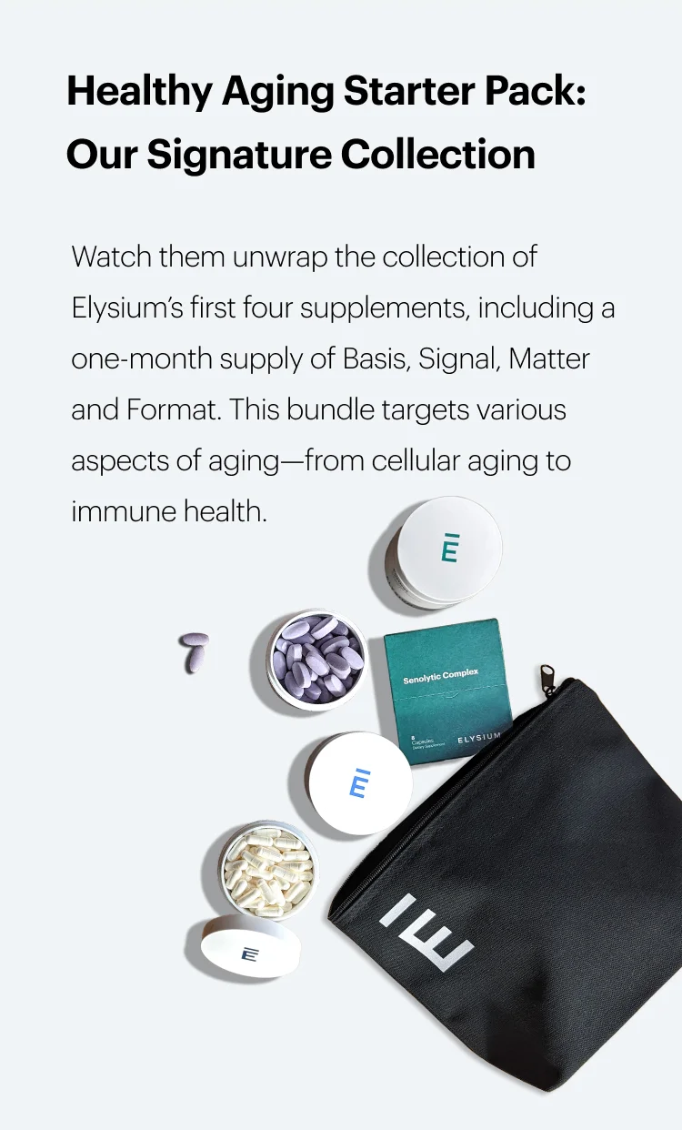 Healthy Aging Starter Pack: Our Signature Collection