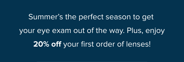 20% off your first order