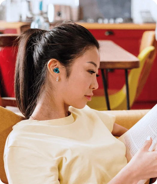 Woman in a Switch reading