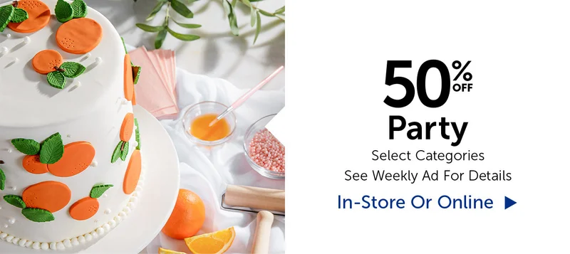 50% Off Party - Select Categories
