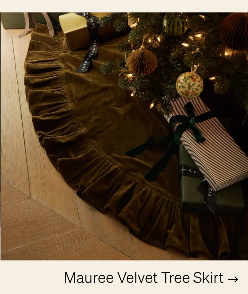 Shop Mauree Velvet Tree Skirt