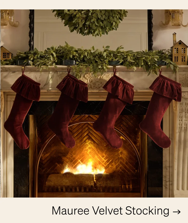 Shop Mauree Velvet Stocking