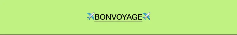 Bonvoyage