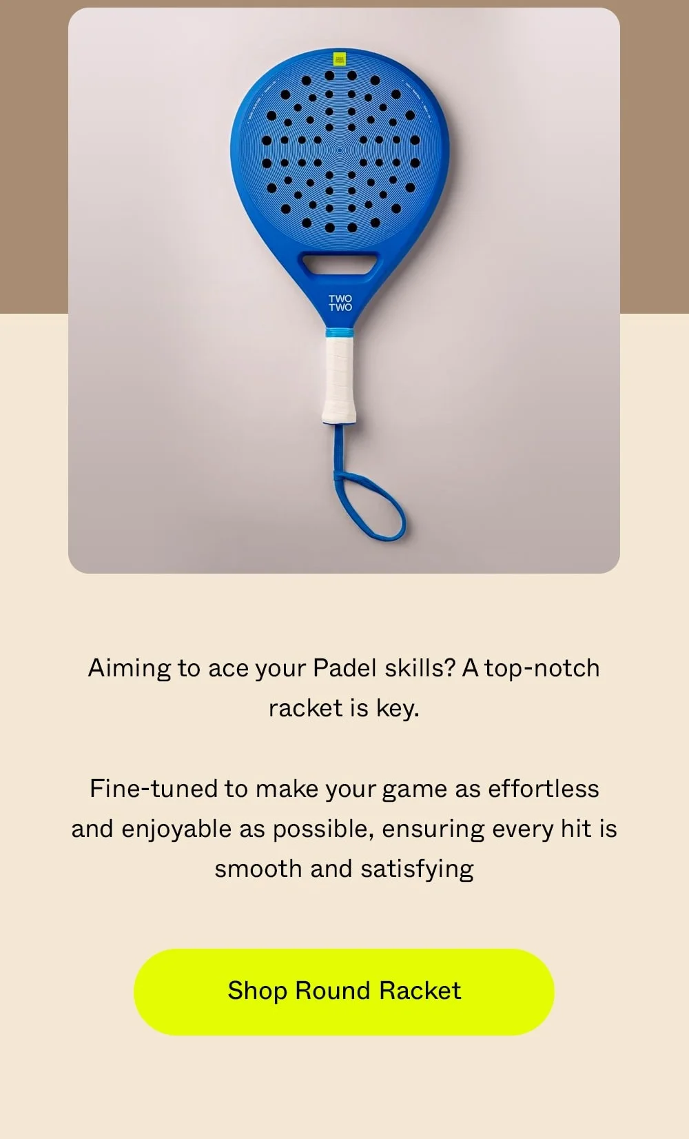 Shop Round Racket