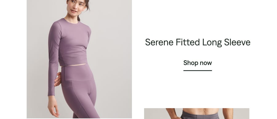 Serene Fitted Long Sleeve