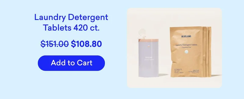 Laundry Detergent Tablets 420 ct.