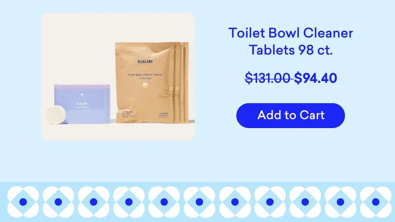 Toilet Bowl Cleaner Tablets 98 ct.