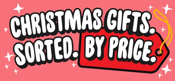 Christmas Gifts. Sorted. By price.