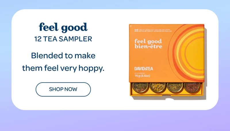 Feel good - 12 tea sampler - Shop now
