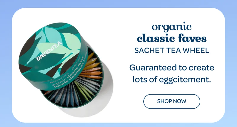 Organic classic faves - Sachet tea wheel - Shop now