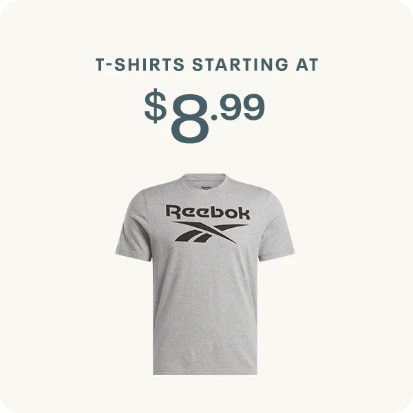 T-SHIRTS STARTING AT $8.99