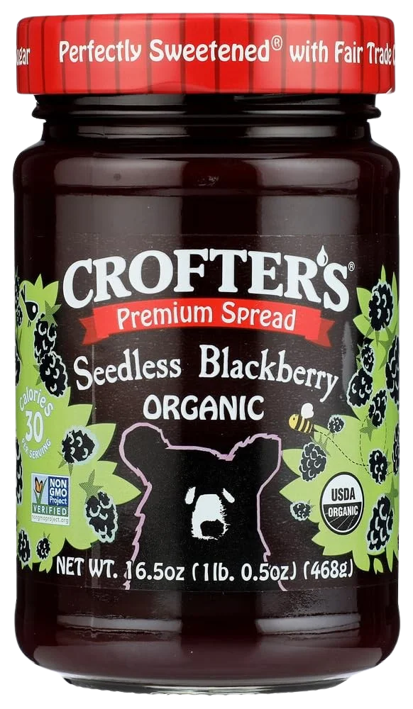 Image of Crofter's Seedless Blackberry Fruit Spread
