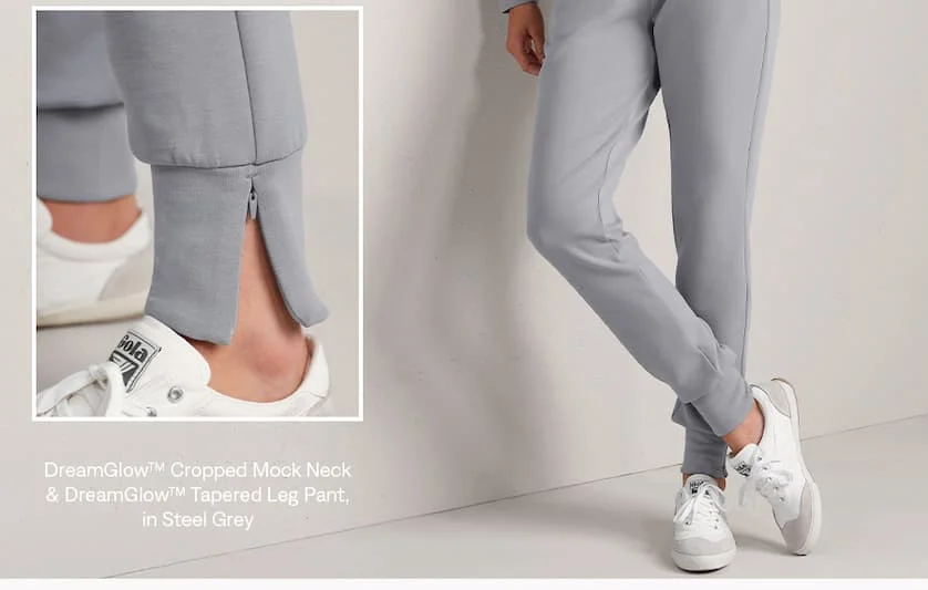 DreamGlow™ Tapered Pant - Steel Gray