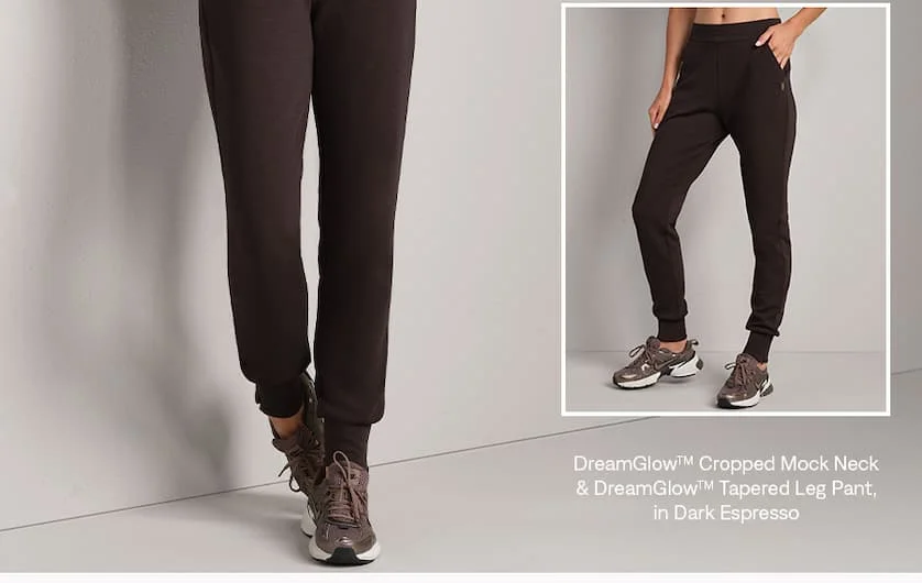 DreamGlow™ Tapered Pant - Dark Espresso
