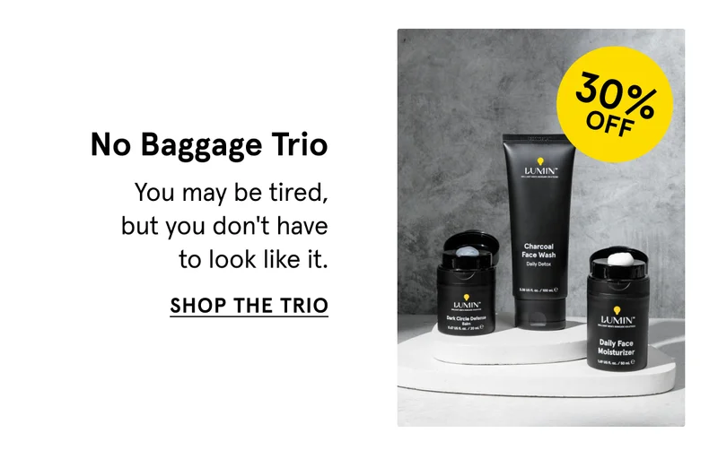 30% Off No Baggage Trio