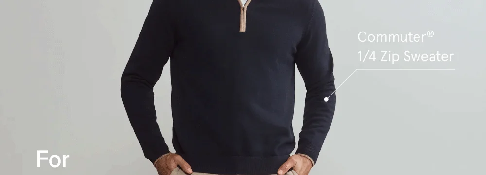 Commuter® 1/4 Zip Sweater