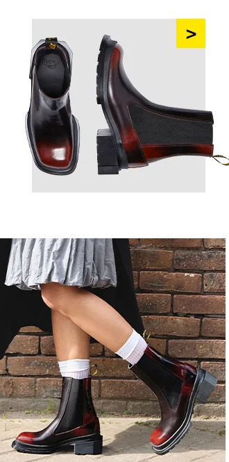 Maybole Square Toe Chelsea Boots