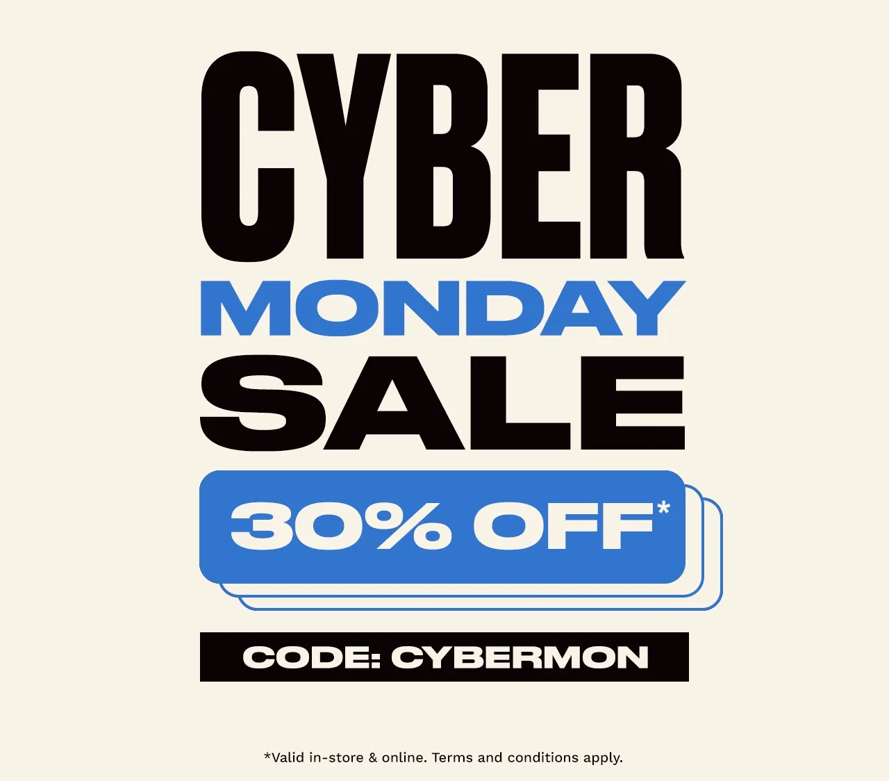 LAST CHANCE 
30% OFF SITEWIDE
USE CODE: discount code