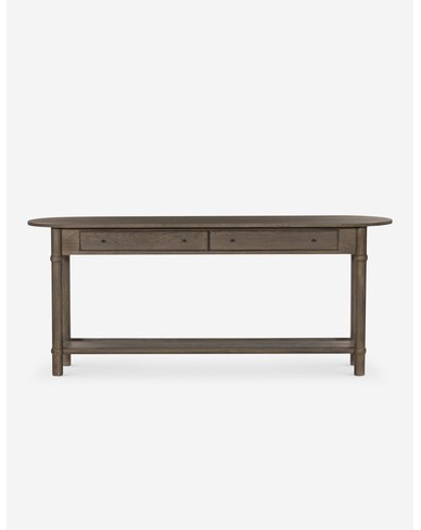 Charnes Console Table by Amber Lewis x Four Hands-Natural Oak