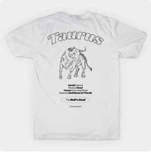 Taurus Zodiac Design T-Shirt