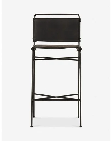 Trysta Bar And Counter Stool-Black / Bar