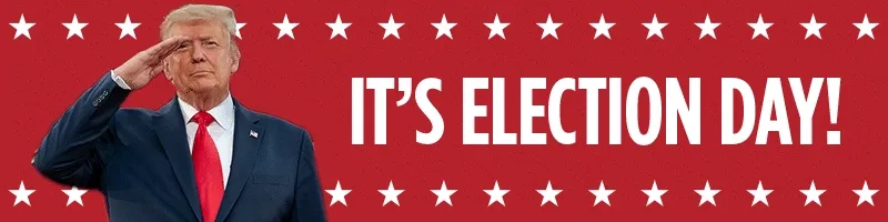 IT'S ELECTION DAY