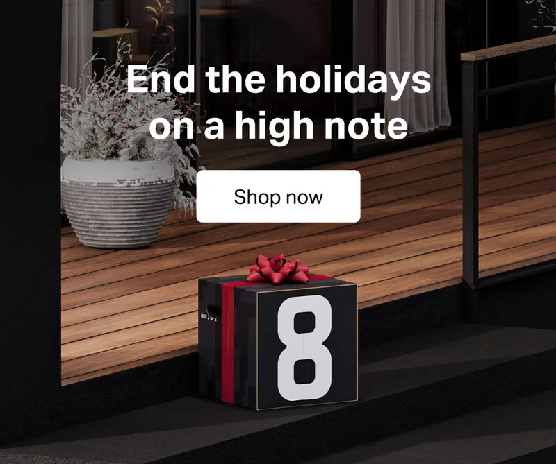 End the holidays on a high note.