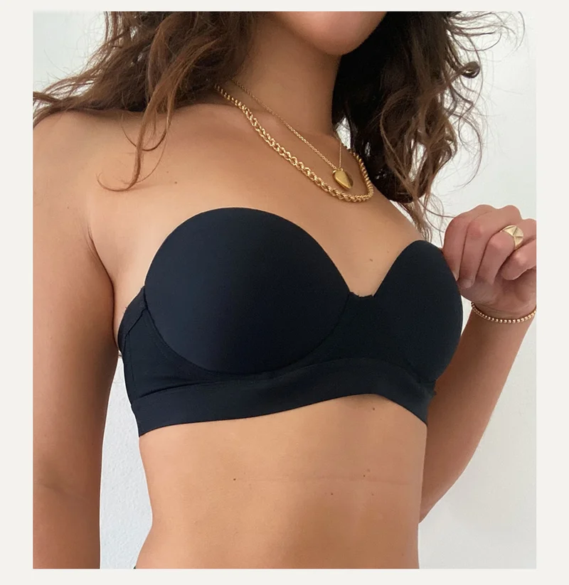 MVP Strapless Bra in Black
