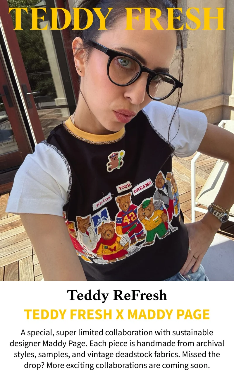 Hila Klien styling the Maddy Page Tee #2