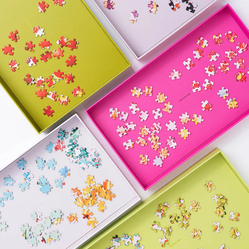 Puzzle Trays up-close