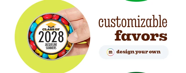 CUSTOMIZABLE FAVORS