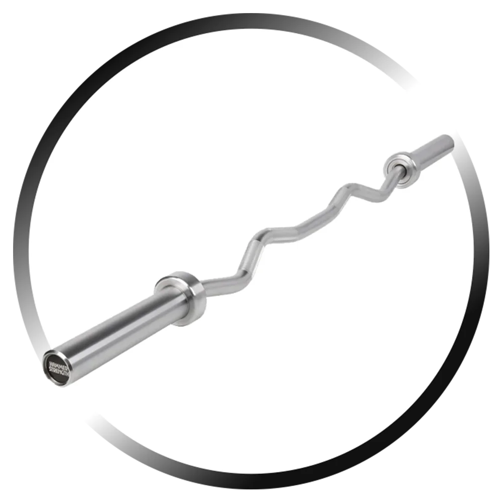 Hammer Strength Curl Bars