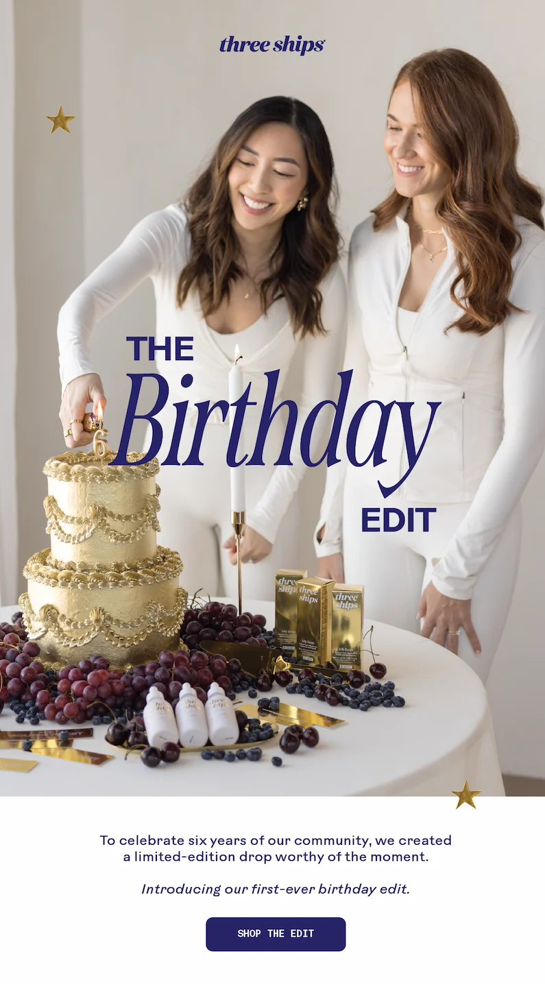 The Birthday Edit. Shop the edit.