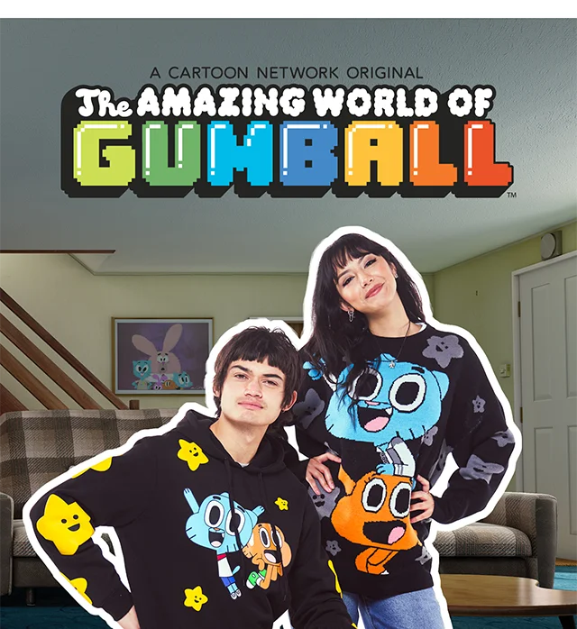 The Amazing World Of Gumball. New Episode The Merch. Shop Now
