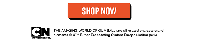 The Amazing World Of Gumball. New Episode The Merch. Shop Now