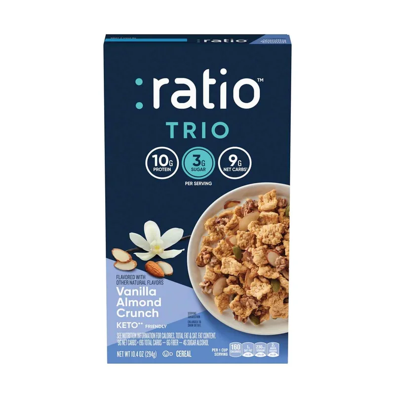 Cereal, Almond Crunch, 10.4 Oz