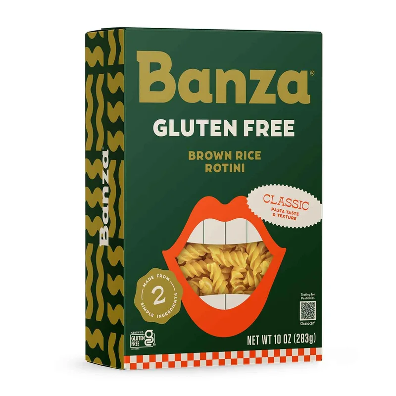 Gluten-Pasta, Brown Rice Rotini, 10 Oz