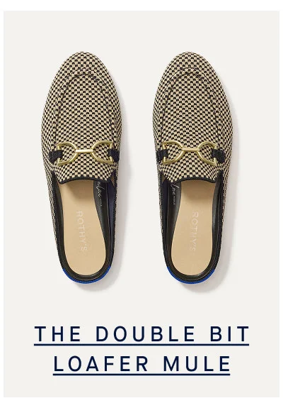 THE DOUBLE BIT LOAFER MULE